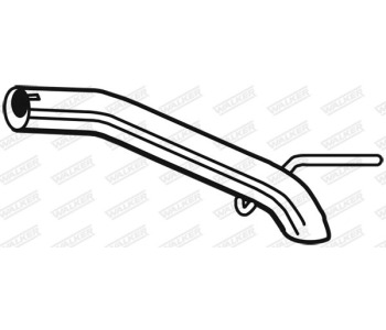 Изпускателна тръба WALKER 10708 за OPEL ASTRA J (P10) хечбек от 2009 до 2015