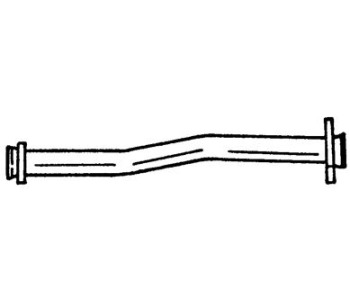 Изпускателна тръба SIGAM 40203 за OPEL KADETT E (T85) комби от 1984 до 1991