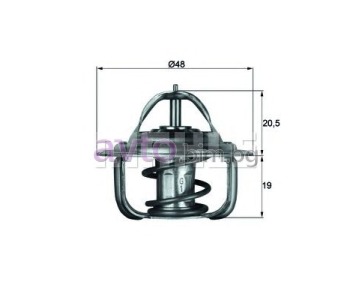 Термостат - BEHR за OPEL COMBO C пътнически от 2001 до 2011