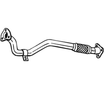 Изпускателна тръба BOSAL 741-041 за SAAB 9-3 (YS3F) от 2002 до 2015