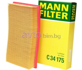 Въздушен филтър MANN-FILTER C 34 175 за MERCEDES E (S210) комби от 1996 до 2003