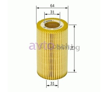 Маслен филтър BOSCH 1 457 429 248 за ALFA ROMEO 159 (939) от 2005 до 2012