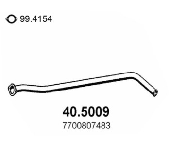 Изпускателна тръба ASSO 40.5009