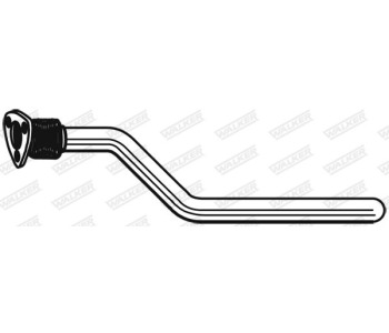 Изпускателна тръба WALKER 10703 за RENAULT MEGANE II GRANDTOUR (KM0/1_) комби от 2003 до 2012