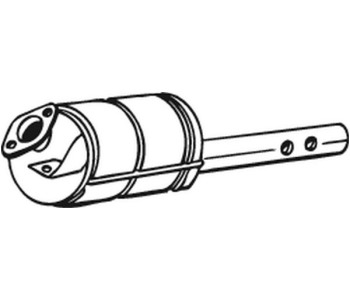 Филтър за сажди/твърди частици, изпускателна система BOSAL 095-220 за RENAULT MEGANE II (BM0/1_, CM0/1_) хечбек от 2001 до 2012