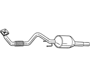 Катализатор BOSAL 099-283 за VOLKSWAGEN POLO (6V5) комби от 1997 до 2001