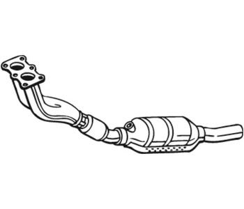 Катализатор BOSAL 099-846 за VOLKSWAGEN POLO (6V5) комби от 1997 до 2001