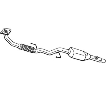 Катализатор BOSAL 099-807 за SKODA FABIA I (6Y3) седан от 1999 до 2007