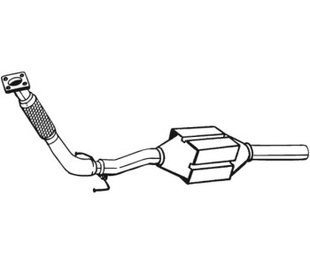 Катализатор BOSAL 099-847 за VOLKSWAGEN POLO (9A4) седан от 2002 до 2009