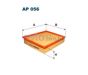 Въздушен филтър FILTRON AP 056 за OPEL OMEGA A (V87) от 1986 до 1994