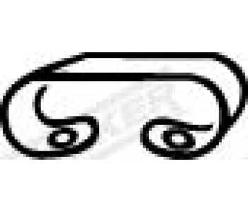 Скоба, изпускателна система WALKER 82545 за VOLKSWAGEN GOLF I (155) кабриолет от 1979 до 1993