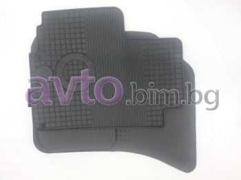 Чешки гумени стелки комплект предни и задни за десен волан (4 броя) за SKODA OCTAVIA III (5E3) от 2012