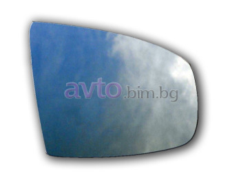 Стъкло за огледало дясно асферично с подгрев синьо електрохроматично за BMW X6 (E71, E72) от 2007 до 2014