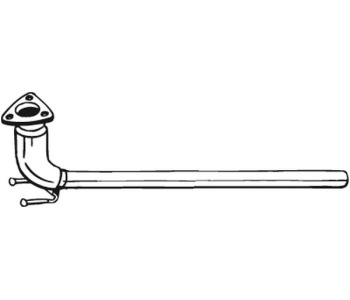 Изпускателна тръба BOSAL 800-105 за VOLKSWAGEN GOLF V (1K1) от 2003 до 2009