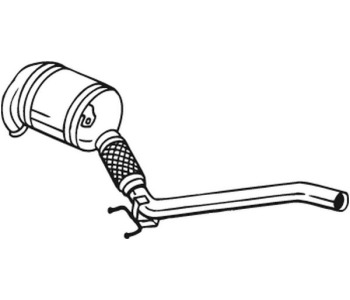 Катализатор BOSAL 090-552 за VOLKSWAGEN PASSAT B6 (3C2) седан от 2005 до 2010