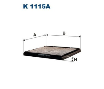 Филтър купе (поленов филтър) FILTRON K 1115A за VOLVO S40 I (VS) от 1995 до 2004