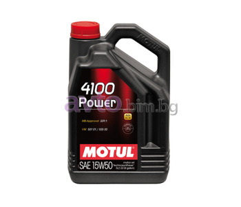 MOTUL 4100 POWER 15W50 5Л