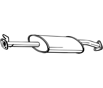 Средно гърне BOSAL 211-073 за LAND ROVER DEFENDER (L316) кабрио от 1990 до 2016
