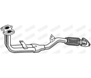Изпускателна тръба WALKER 09983 за LAND ROVER FREELANDER I (L314) от 1998 до 2006