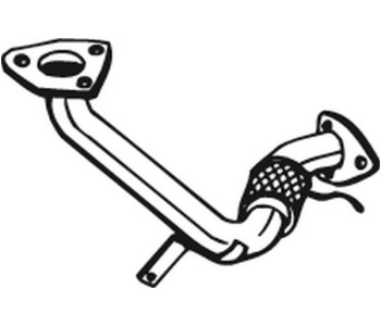Изпускателна тръба BOSAL 737-395 за LAND ROVER FREELANDER I (L314) от 1998 до 2006
