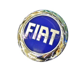 Емблема предна решетка FIAT ОРИГИНАЛНА за FIAT DOBLO (119) пътнически от 2001 до 2009