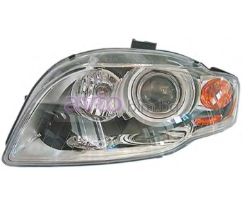 Фар ляв Xenon D1S+H7 за AUDI A4 (8EC, B7) от 2004 до 2008
