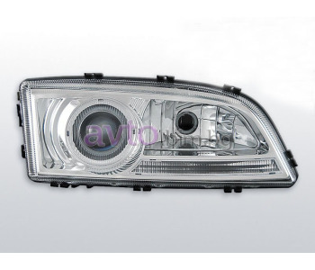 Тунинг фарове електрически хром H7+H7 за VOLVO C70 I кабриолет от 1998 до 2005