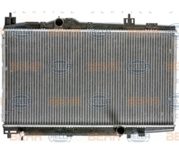 Радиатор, охлаждане на двигателя HELLA 8MK 376 902-014 за SKODA FABIA II (542) хечбек от 2006 до 2014