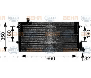 Вентилатор, охлаждане на двигателя HELLA 8EW 351 039-184 за VOLKSWAGEN EOS (1F7, 1F8) от 2006 до 2015