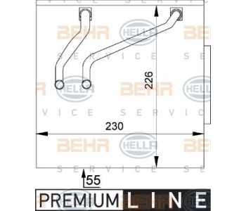 Разширителен клапан, климатизация HELLA 8UW 351 239-244 за VOLKSWAGEN PASSAT B3/B4 (3A5, 35I) комби от 1988 до 1997