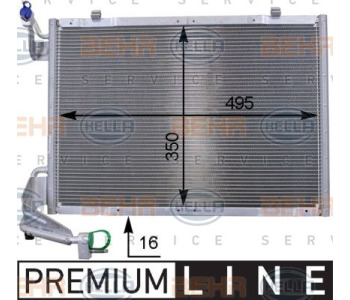 Топлообменник, отопление на вътрешното пространство HELLA 8FH 351 001-621 за SEAT LEON (1M1) от 1999 до 2006