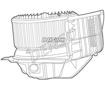 Вентилатор вътрешно пространство DENSO DEA32003 за AUDI TT (8J3) от 2006 до 2014