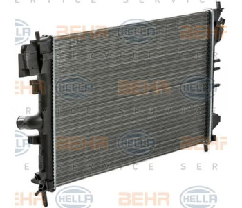 Радиатор, охлаждане на двигателя HELLA 8MK 376 700-491 за SEAT ALTEA XL (5P5, 5P8) от 2006 до 2015