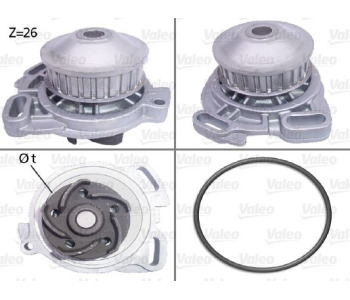 Водна помпа VALEO 506190 за VOLKSWAGEN GOLF III (1H1) от 1991 до 1998