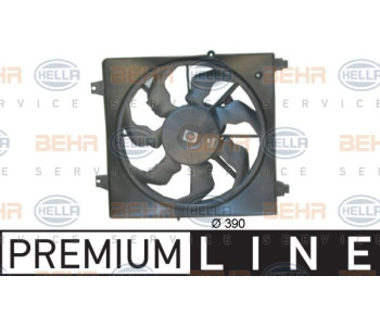 Вентилатор, охлаждане на двигателя HELLA 8EW 351 044-611 за SEAT LEON (1M1) от 1999 до 2006
