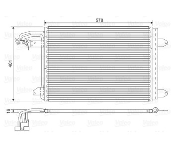 Кондензатор, климатизация VALEO 817777 за SEAT ALTEA XL (5P5, 5P8) от 2006 до 2015