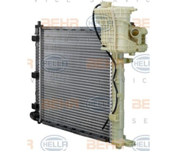 Маслен радиатор, двигателно масло HELLA 8MO 376 714-804 за BMW 6 Ser (E64) кабрио от 2004 до 2010