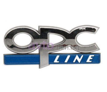 Емблема OPC 80X30mm за OPEL OMEGA B (V94) комби от 1994 до 2003