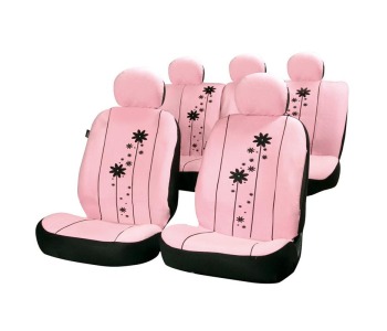 Калъфи за седалки розови URBAN GIRL 15 части