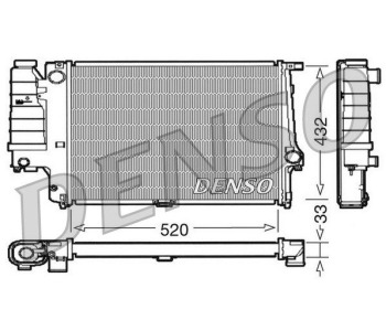 Радиатор, охлаждане на двигателя DENSO DRM05120 за BMW 3 Ser (F31) комби от 2011