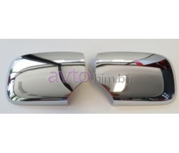 Тунинг капачки за огледалa хром комплект 2бр за BMW 3 Ser (E36) компакт от 1994 до 2001