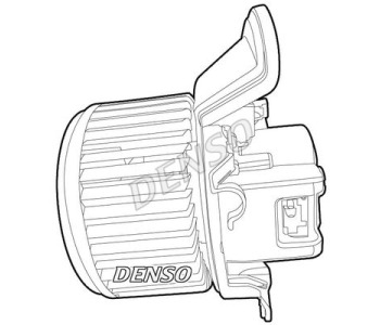 Вентилатор вътрешно пространство DENSO DEA05008 за BMW 5 Ser (F10, F18) от 2009 до 2016