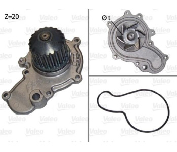 Водна помпа VALEO 506538 за CHRYSLER VOYAGER (GS) от 1995 до 2001