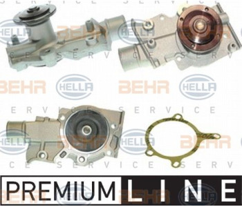 Водна помпа HELLA 8MP 376 801-201 за CHRYSLER VOYAGER (GS) от 1995 до 2001