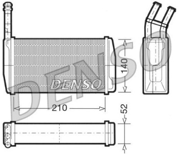 Съпротивление, вентилатор за вътрешно пространство DENSO DRS07001 за CITROEN BERLINGO (B9) пикап от 2008 до 2018