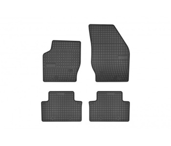 Гумени стелки комплект предни и задни (4 броя) - черни за VOLVO XC90 I от 2002 до 2014