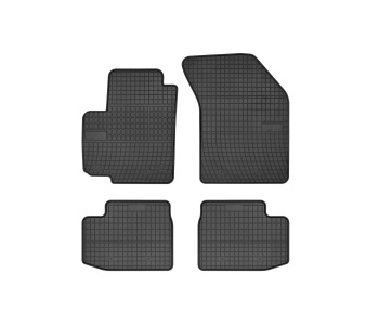Гумени стелки комплект предни и задни (4 броя) - черни