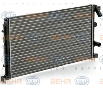 Радиатор, охлаждане на двигателя HELLA 8MK 376 700-551 за FIAT DUCATO (230) платформа от 1994 до 2002