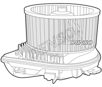 Вентилатор вътрешно пространство DENSO DEA09024 за FIAT DUCATO (250) товарен от 2006