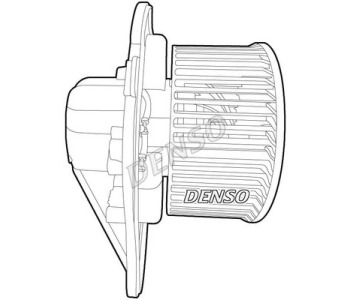 Вентилатор вътрешно пространство DENSO DEA07001 за CITROEN JUMPY II товарен от 2007 до 2016